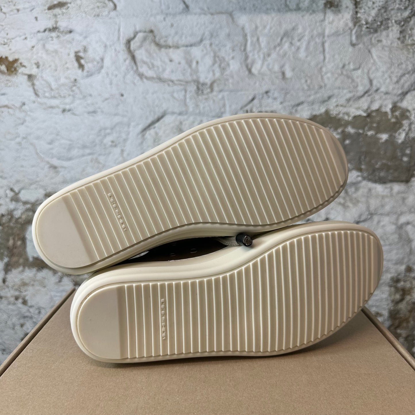 Rick Owens Jumbo Lace Flesh Milk Sneaker DS