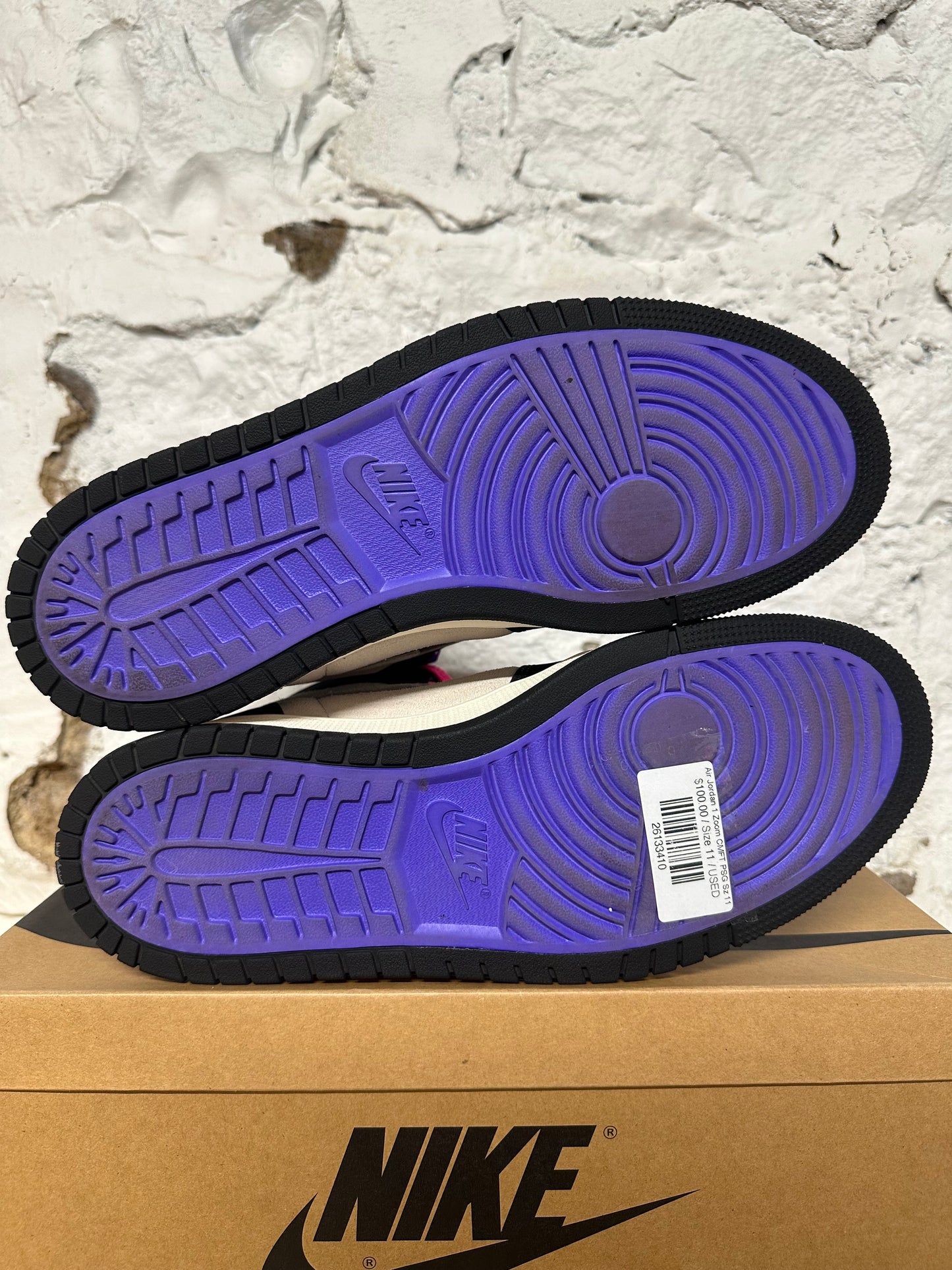 Air Jordan 1 High Zoom CMFT PSG Paris Saint-Germain Sz 11