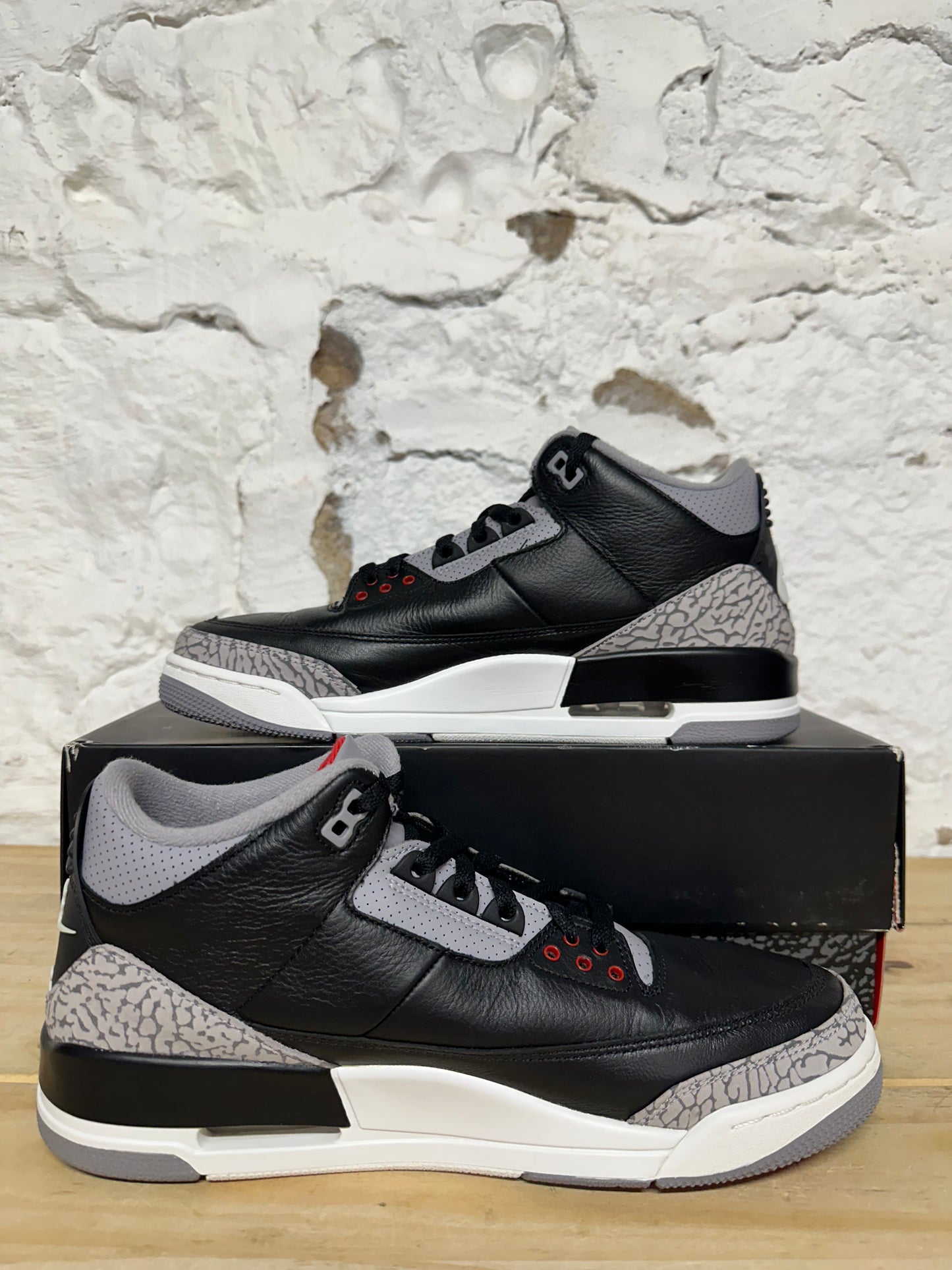 Air Jordan 3 Black Cement Sz 10.5