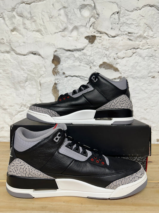 Air Jordan 3 Black Cement Sz 10.5