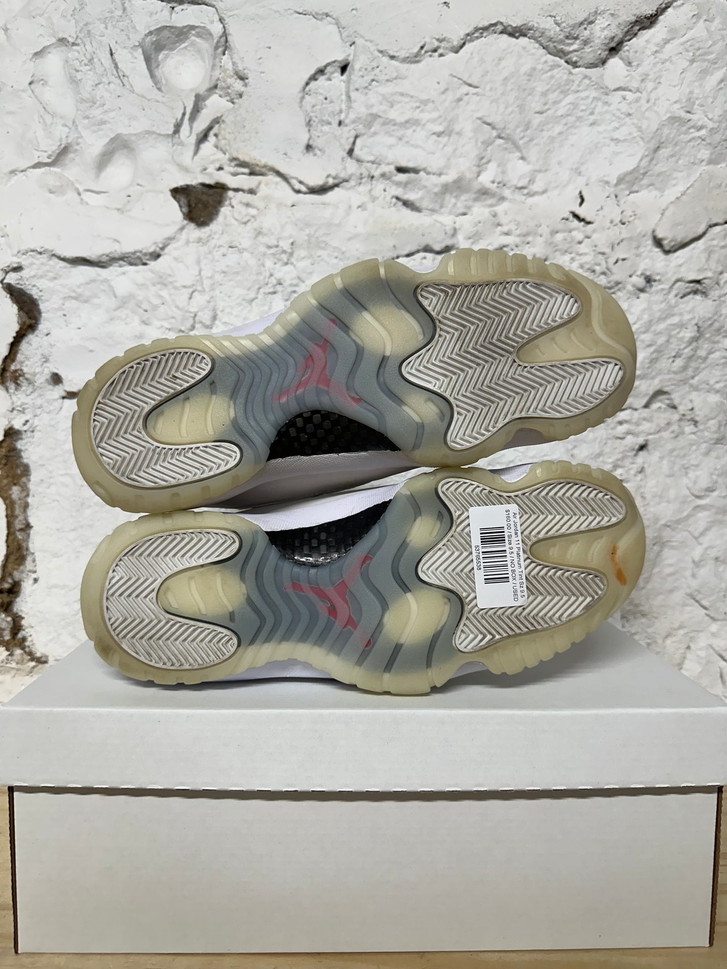 Air Jordan 11 High Platinum Tint Sz 9.5