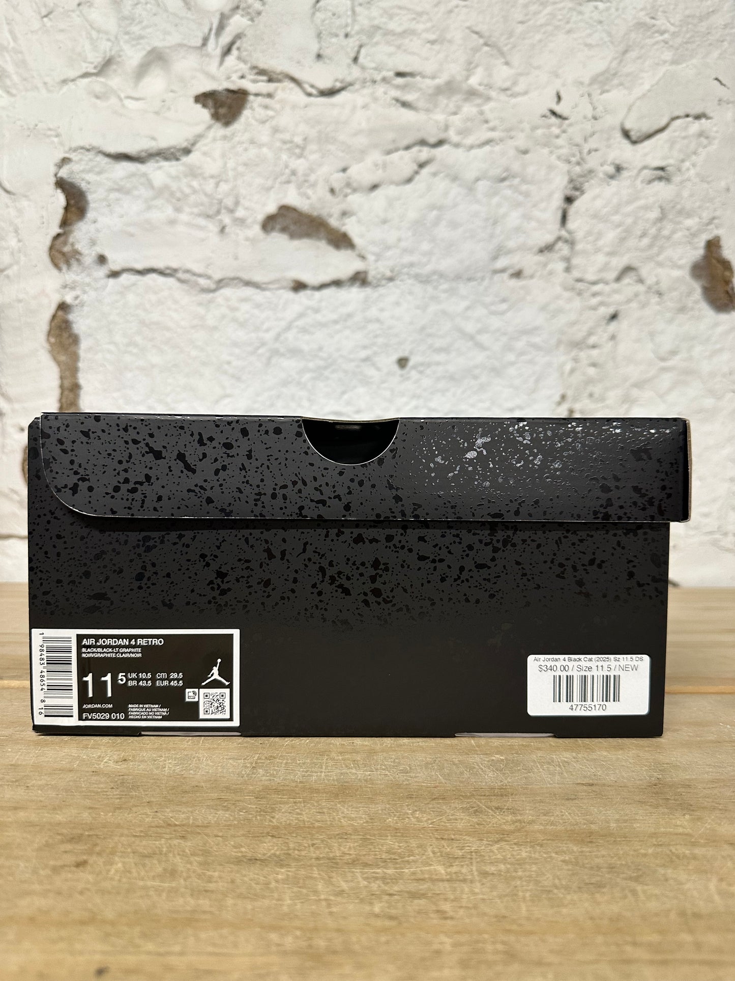 Air Jordan 4 Black Cat (2025) Sz 11.5 DS