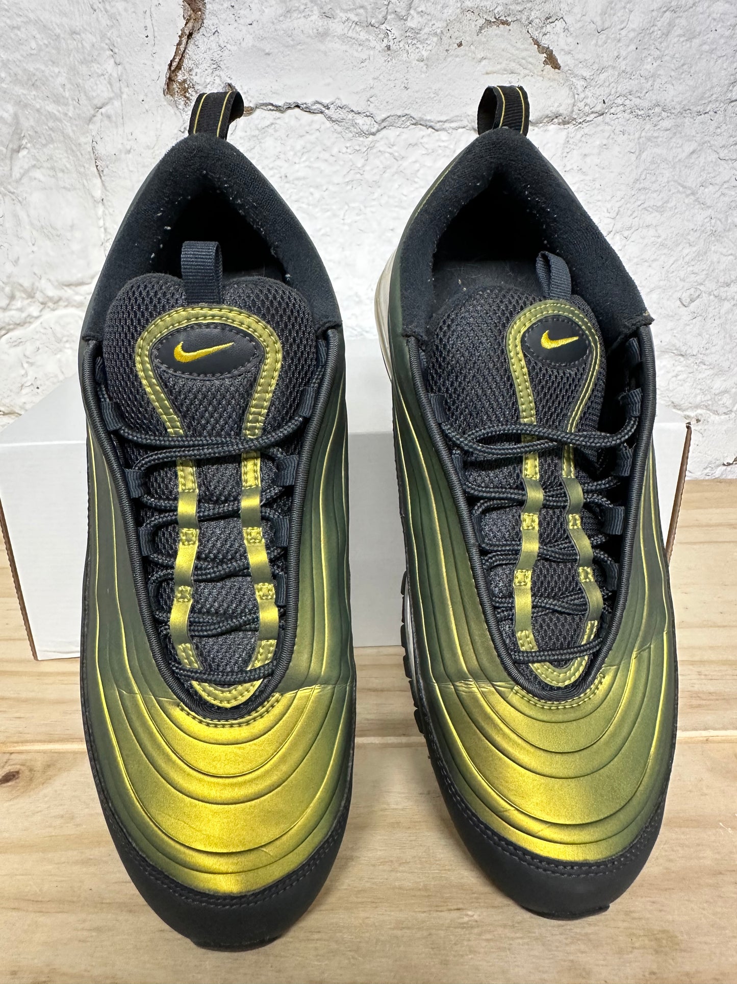 Nike Air Max 97 Anthracite Amarillo Sz 10