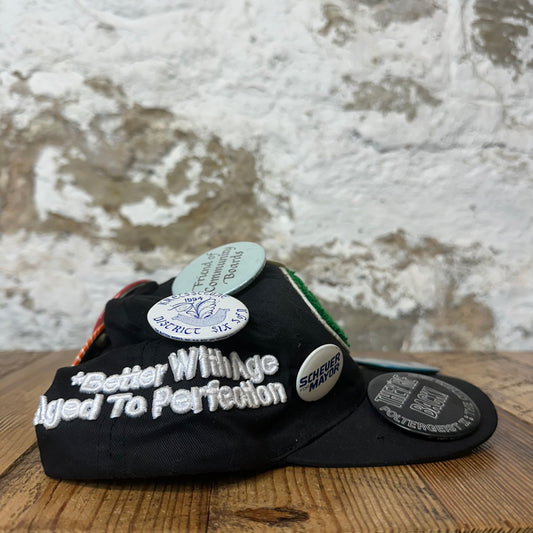 Better With Age Pins Black Carpice Hat