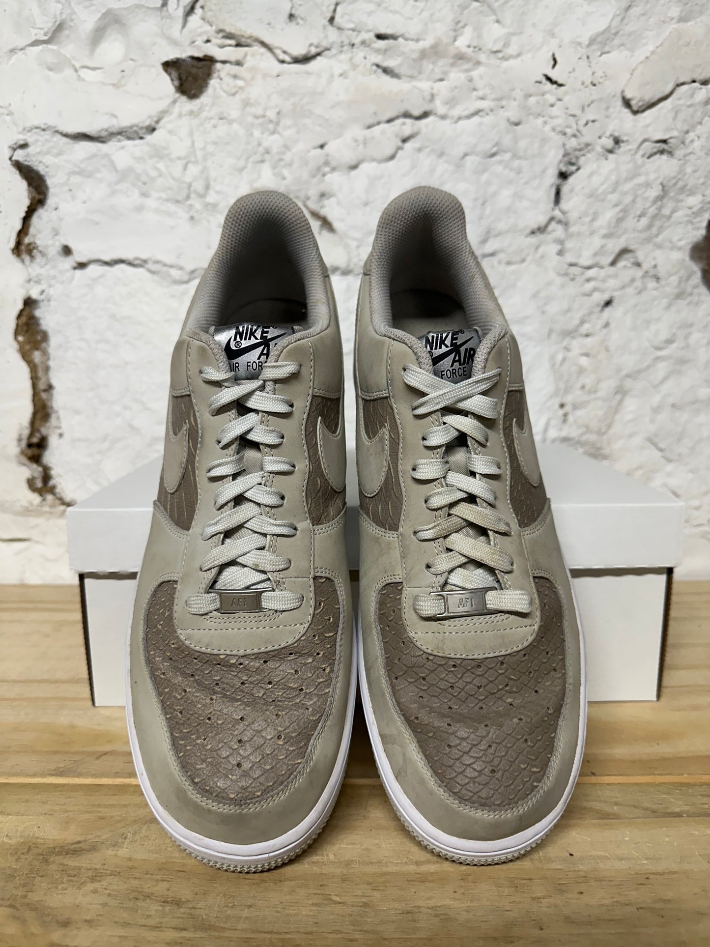 Nike Air Force 1 Low Alligator Emboss Sz 11