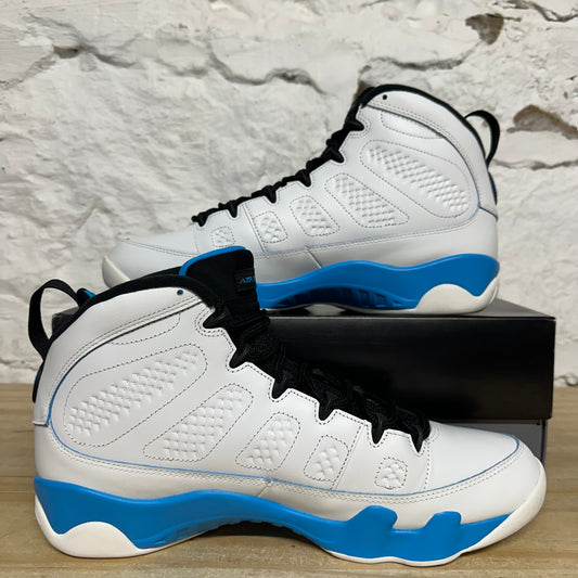 Air Jordan 9 Powder Blue Sz 13