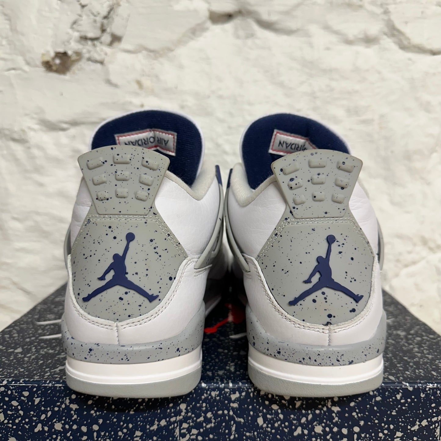 Air Jordan 4 Midnight Navy Sz 9