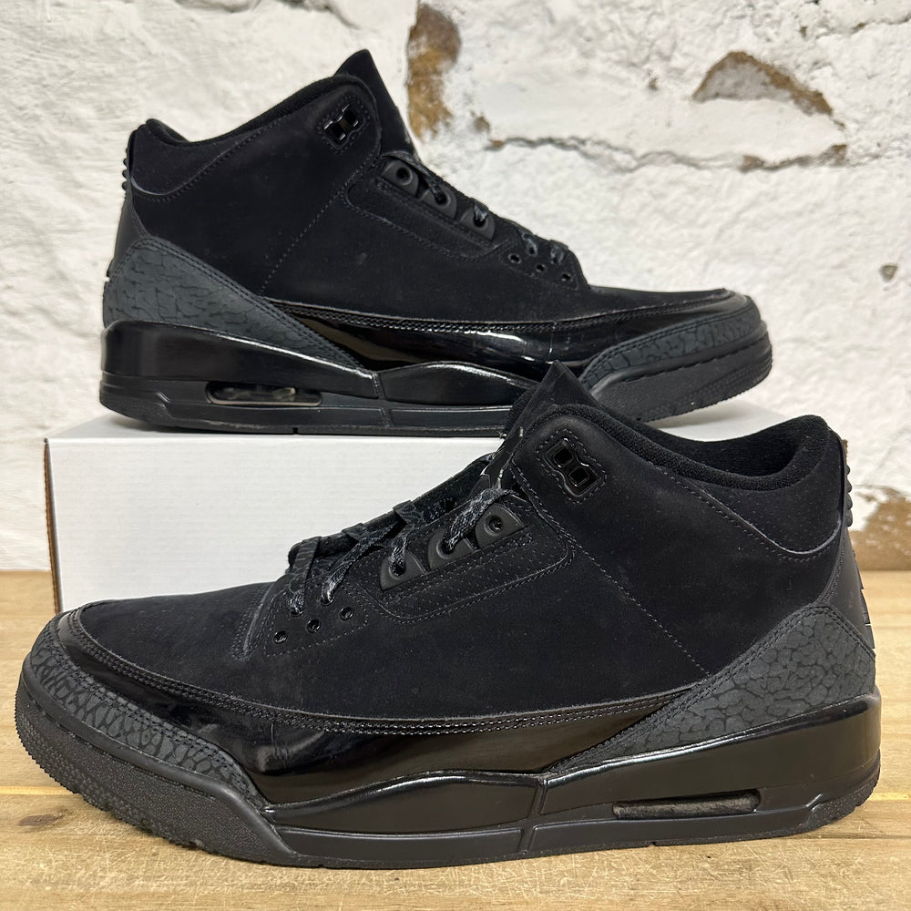 Air Jordan 3 Black Cat (2025) Sz 14