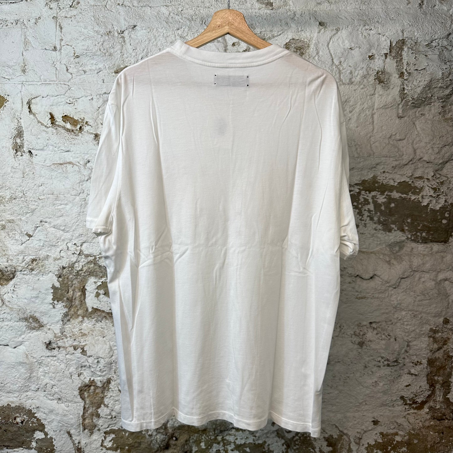Amiri Red Paisley Spell T-shirt White Sz L