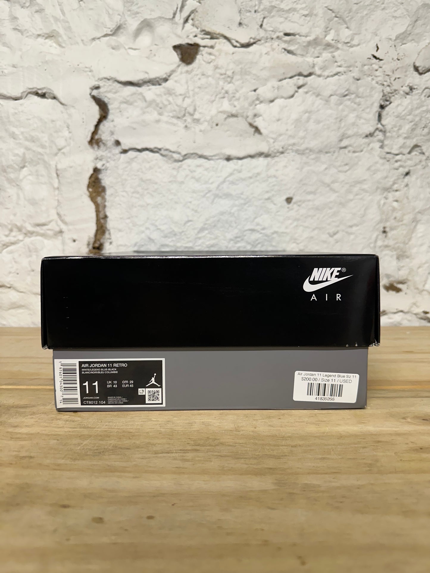 Air Jordan 11 High Legend Blue Sz 11