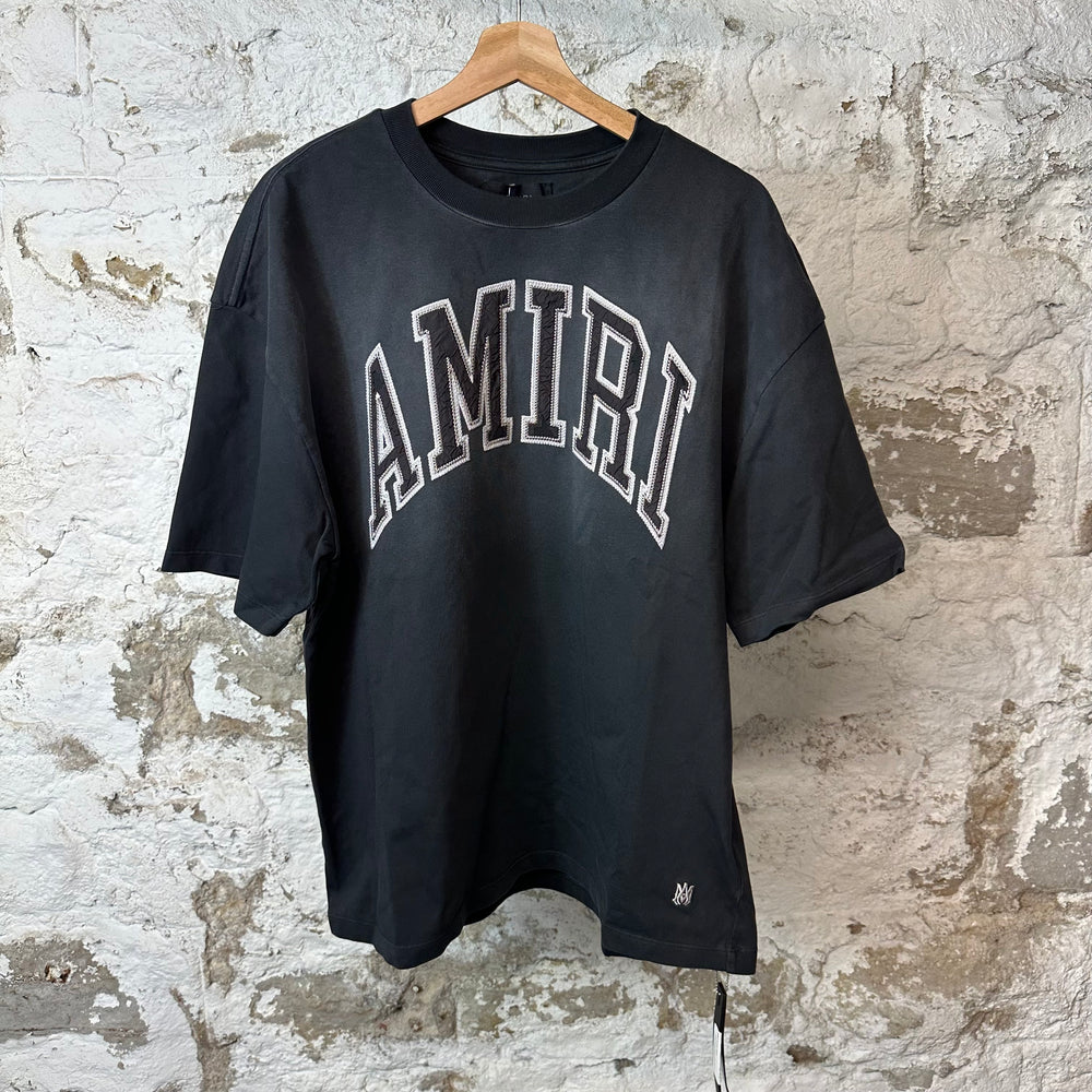 Amiri Vintage Spell T-shirt Faded Black Sz L DS