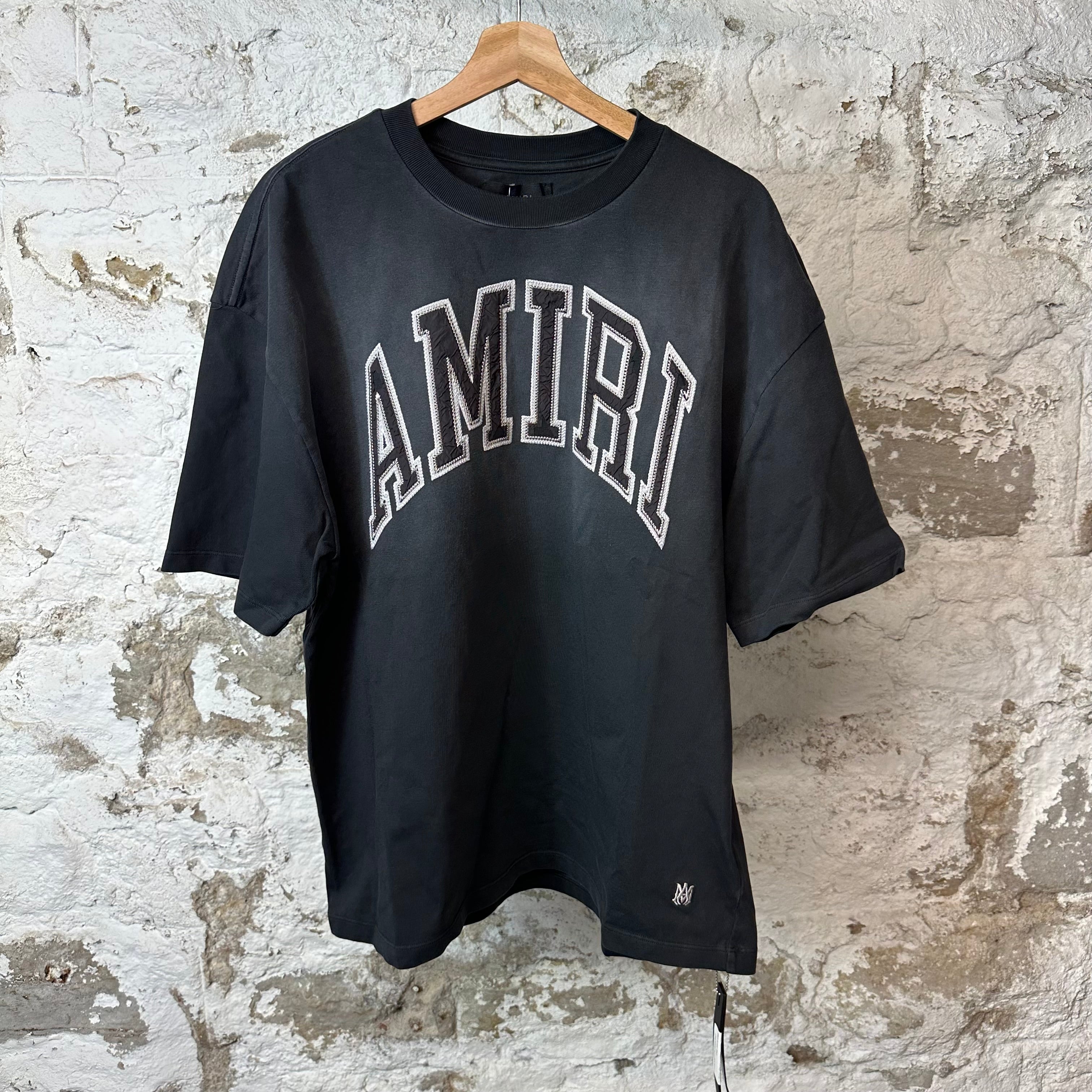 Amiri Vintage Spell T-shirt Faded Black Sz L DS