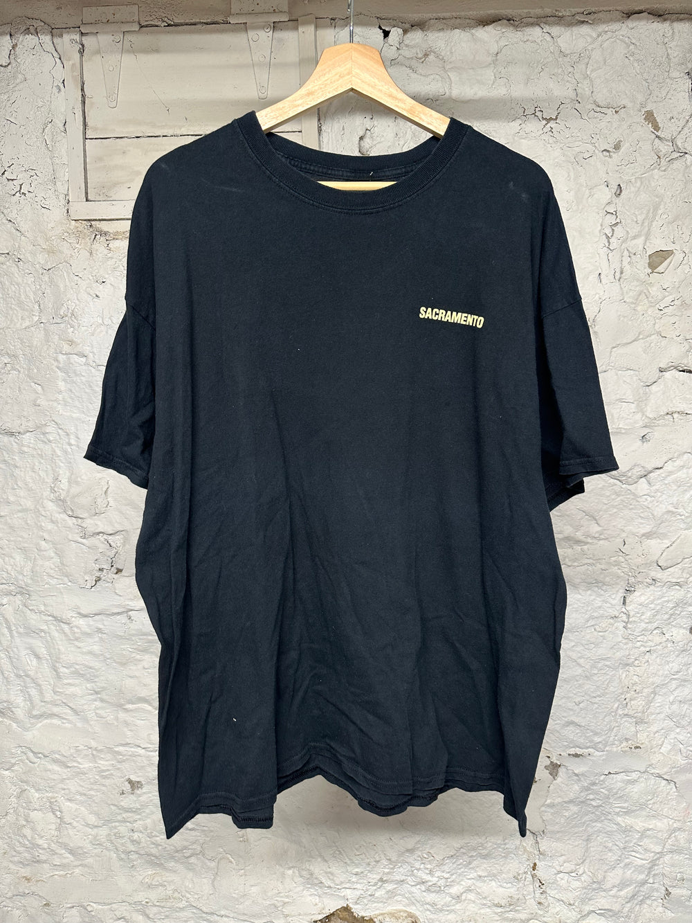 Kanye West Saint Pablo Sacramento Black T-Shirt Sz XL