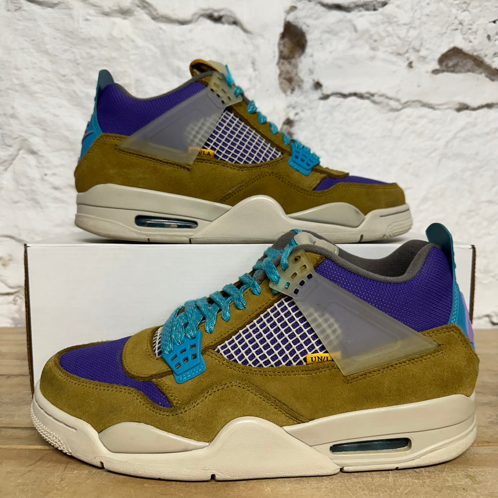 Air Jordan 4 Union Desert Moss Sz 10