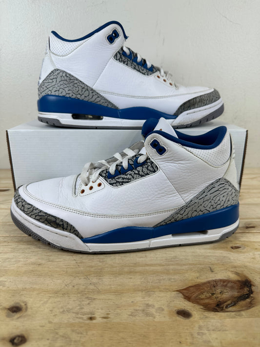 Air Jordan 3 Wizards Sz 11