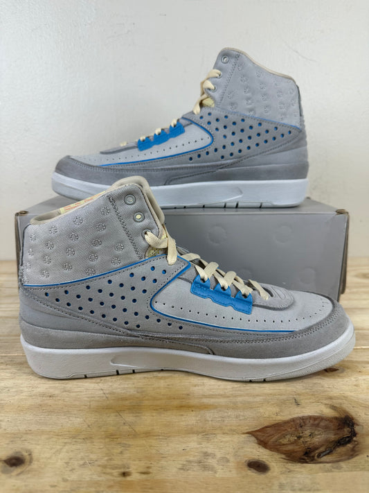 Air Jordan 2 Union Grey Fog Sz 9