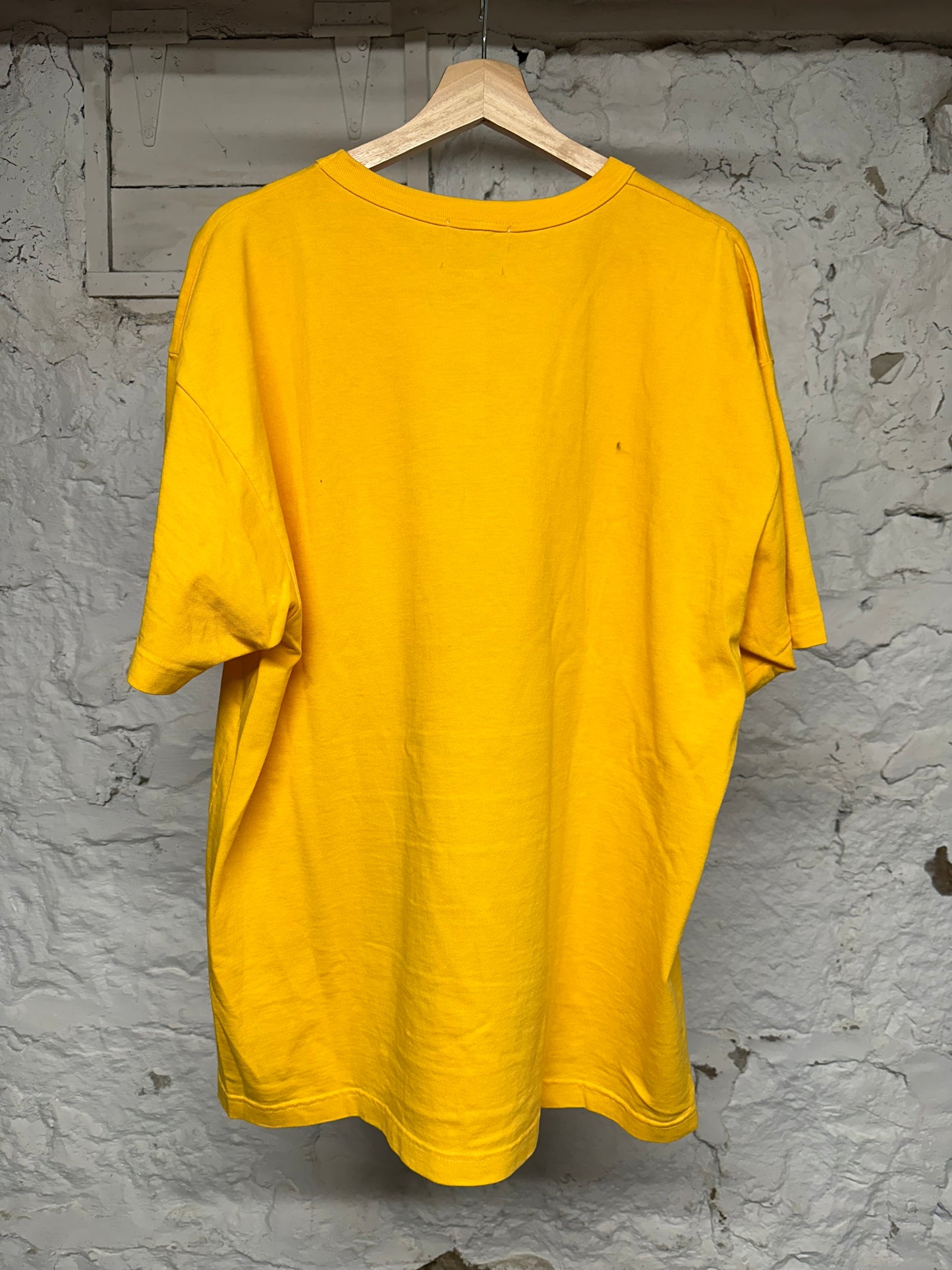 Warren Lotas Eric Emanuel Basketball Yellow T-Shirt Sz XL