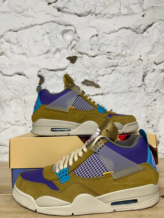 Air Jordan 4 Union Desert Moss Sz 12