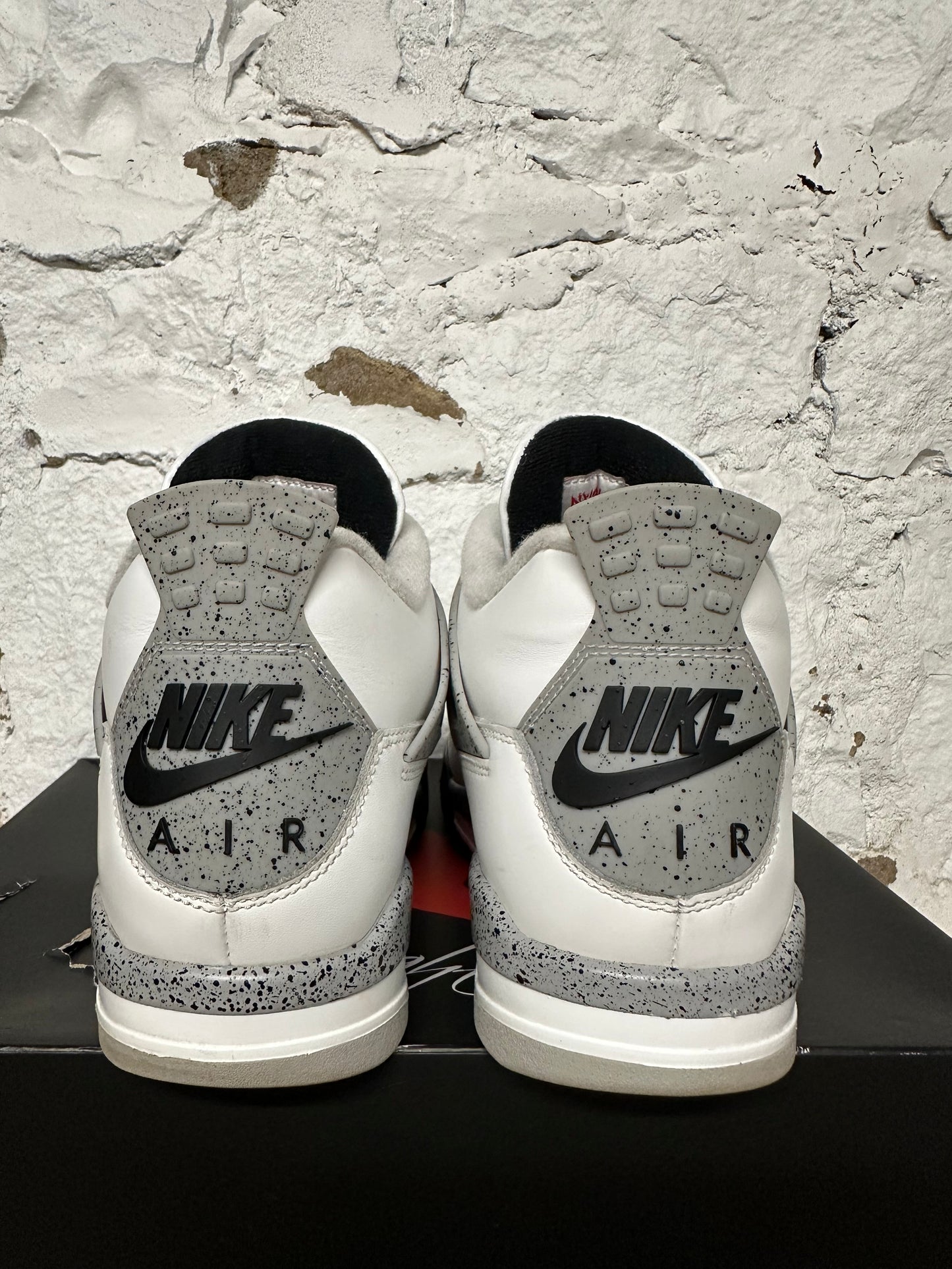 Air Jordan 4 White Cement Sz 10