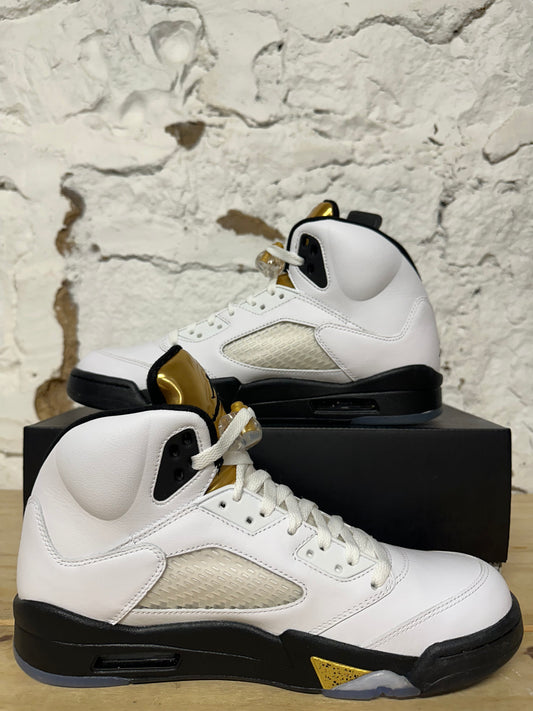 Air Jordan 5 Olympic Gold Sz 10 DS