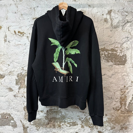 Amiri Banana Tree Hoodie Black Sz L