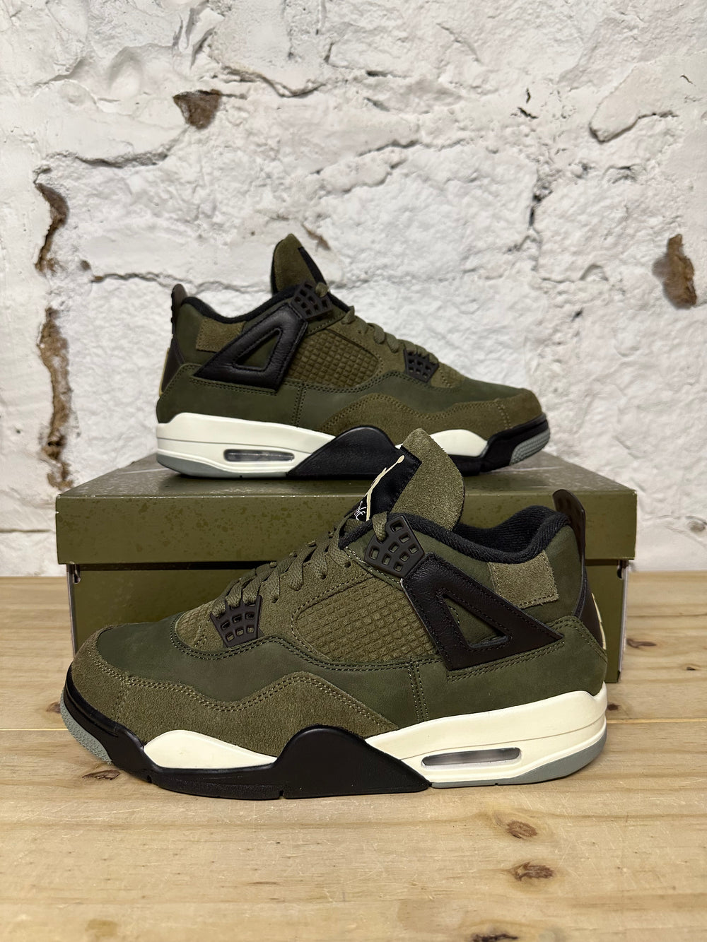 Air Jordan 4 Craft Olive Sz 10