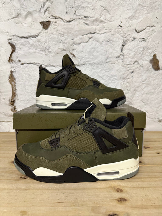 Air Jordan 4 Craft Olive Sz 10
