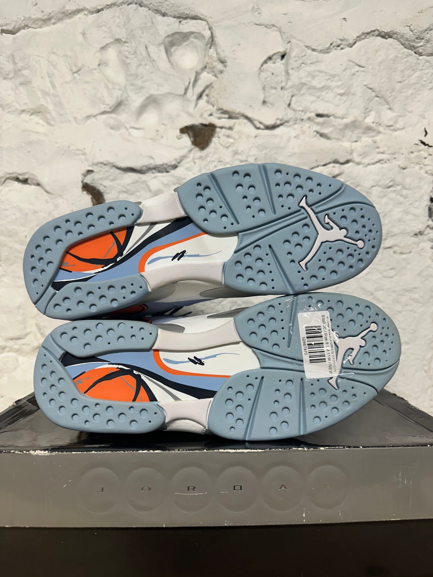Air Jordan 8 Ice Blue (2007) Sz 9.5 (11W) DS