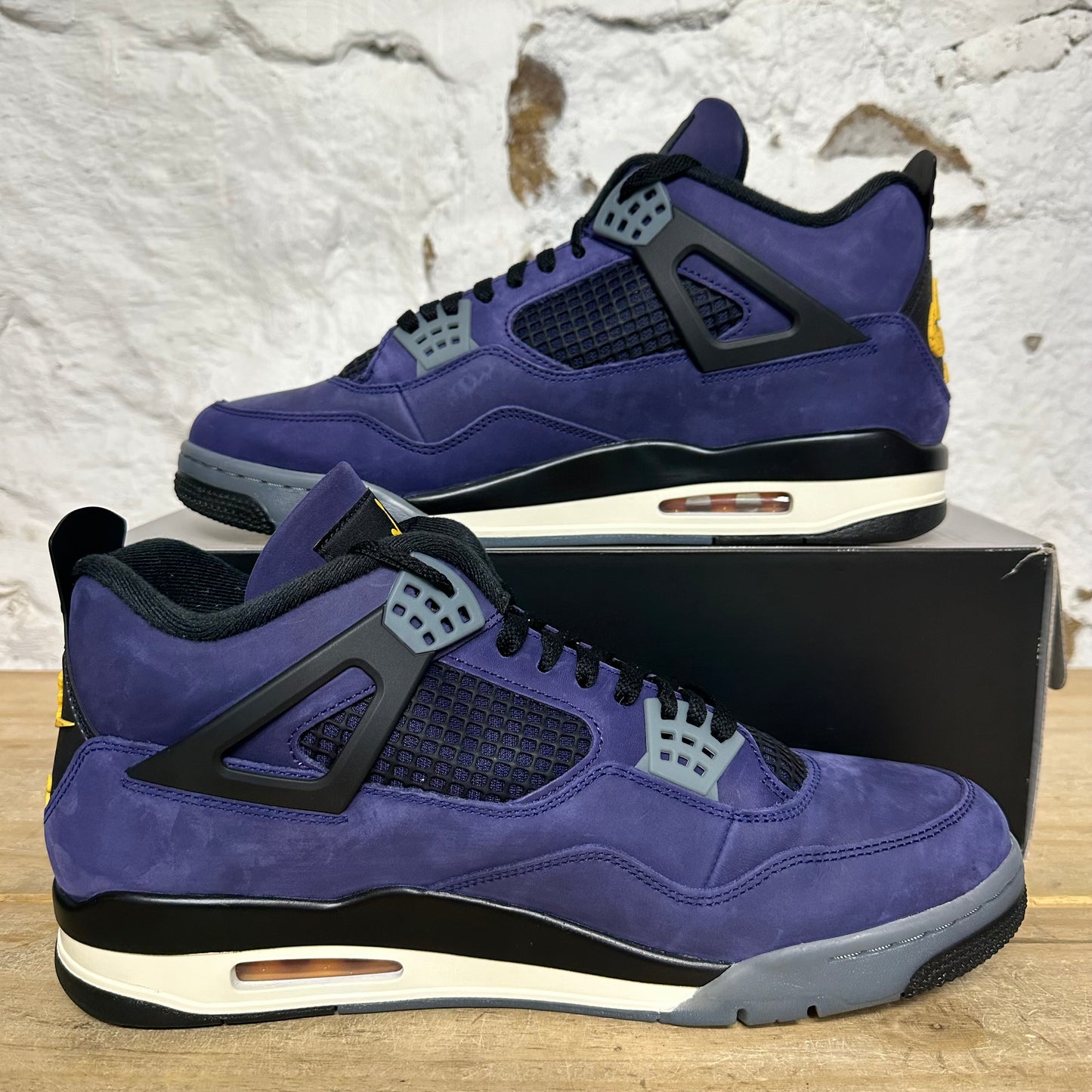 Air Jordan 4 Lakers Sz 13