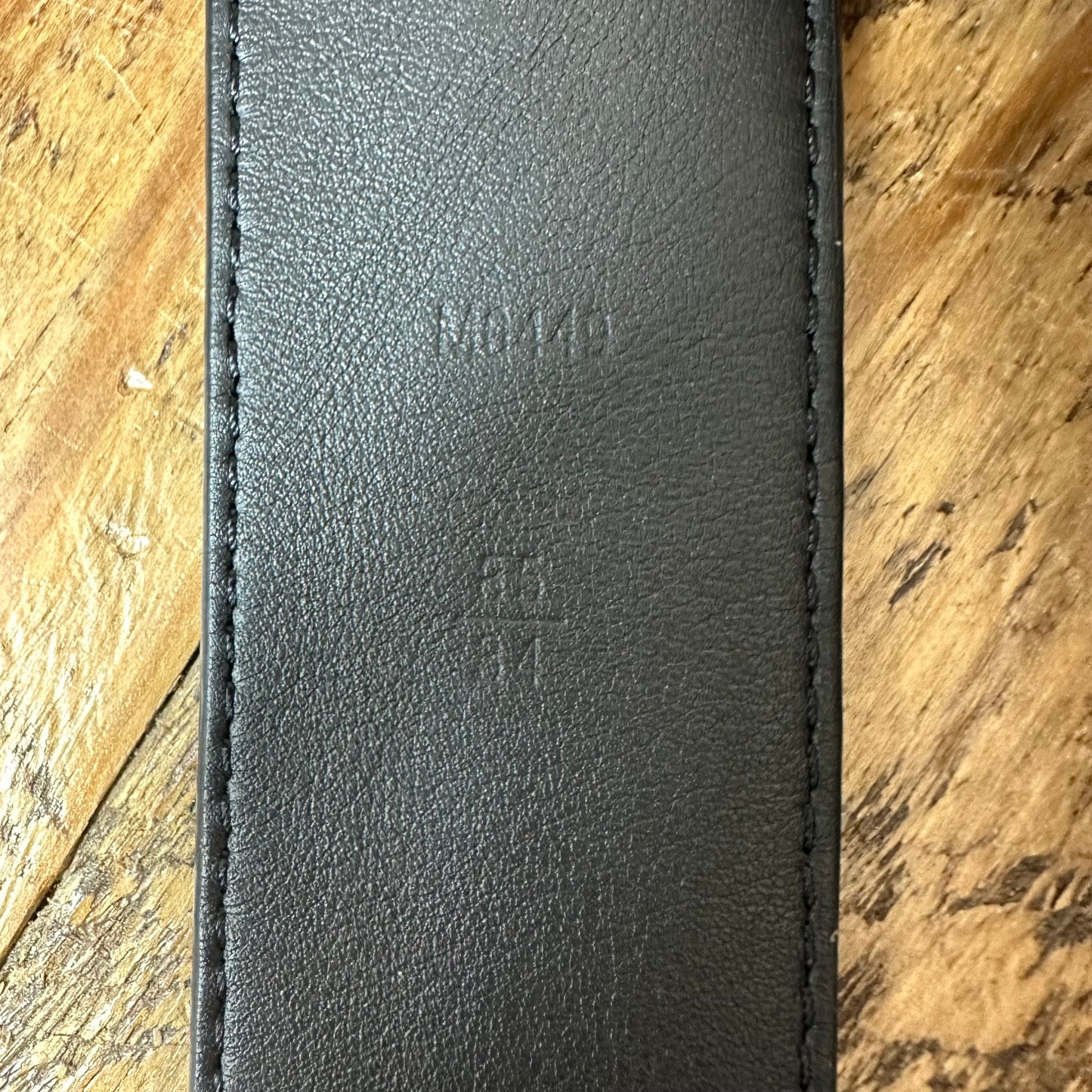 Louis Vuitton Graphite Monogram Belt Sz (85/34)