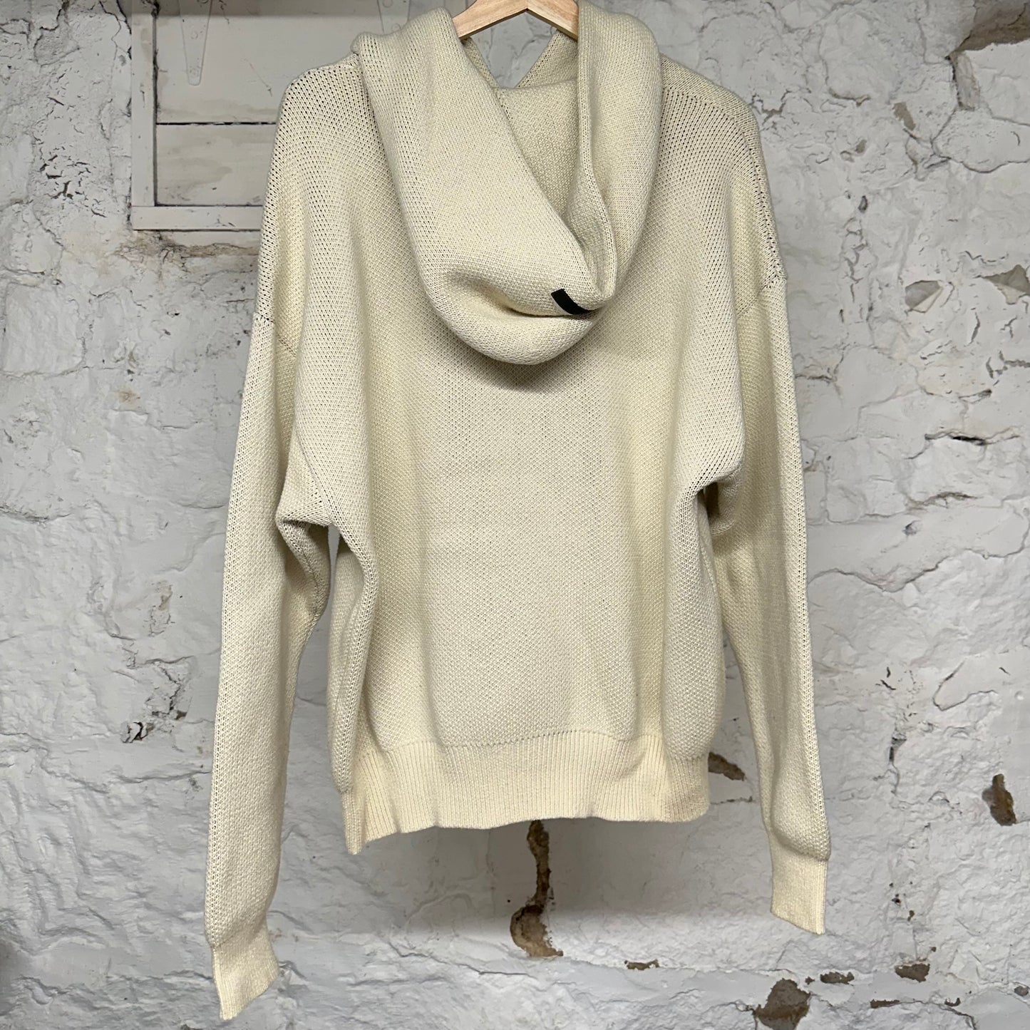 Fear of God Essentials Knit Tan Hoodie Sz S