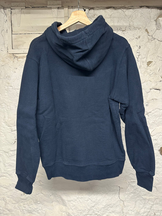 Supreme Green Alien Hoodie Navy Sz S