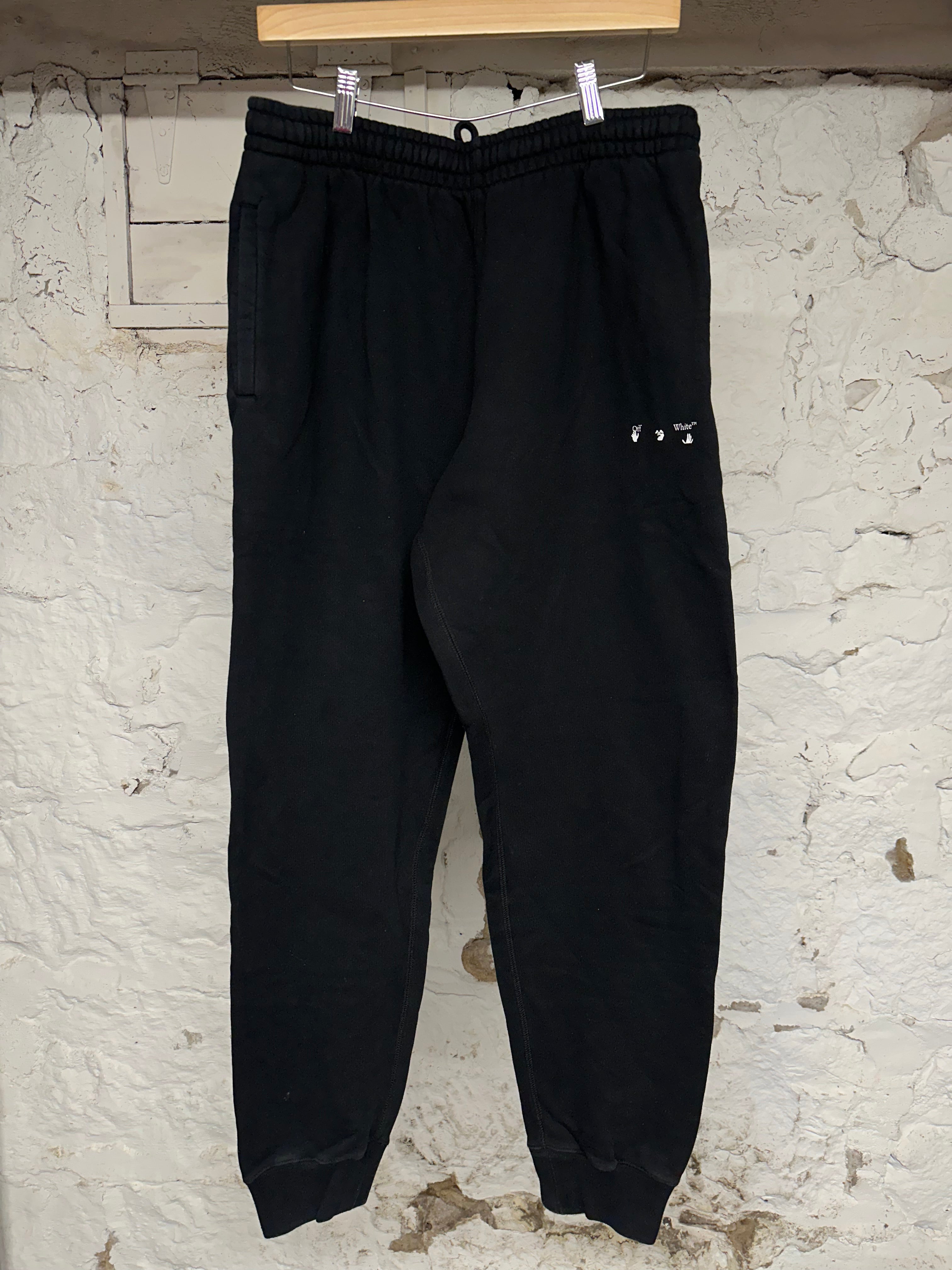 Off-White Painting Black Sweatpants Sz L