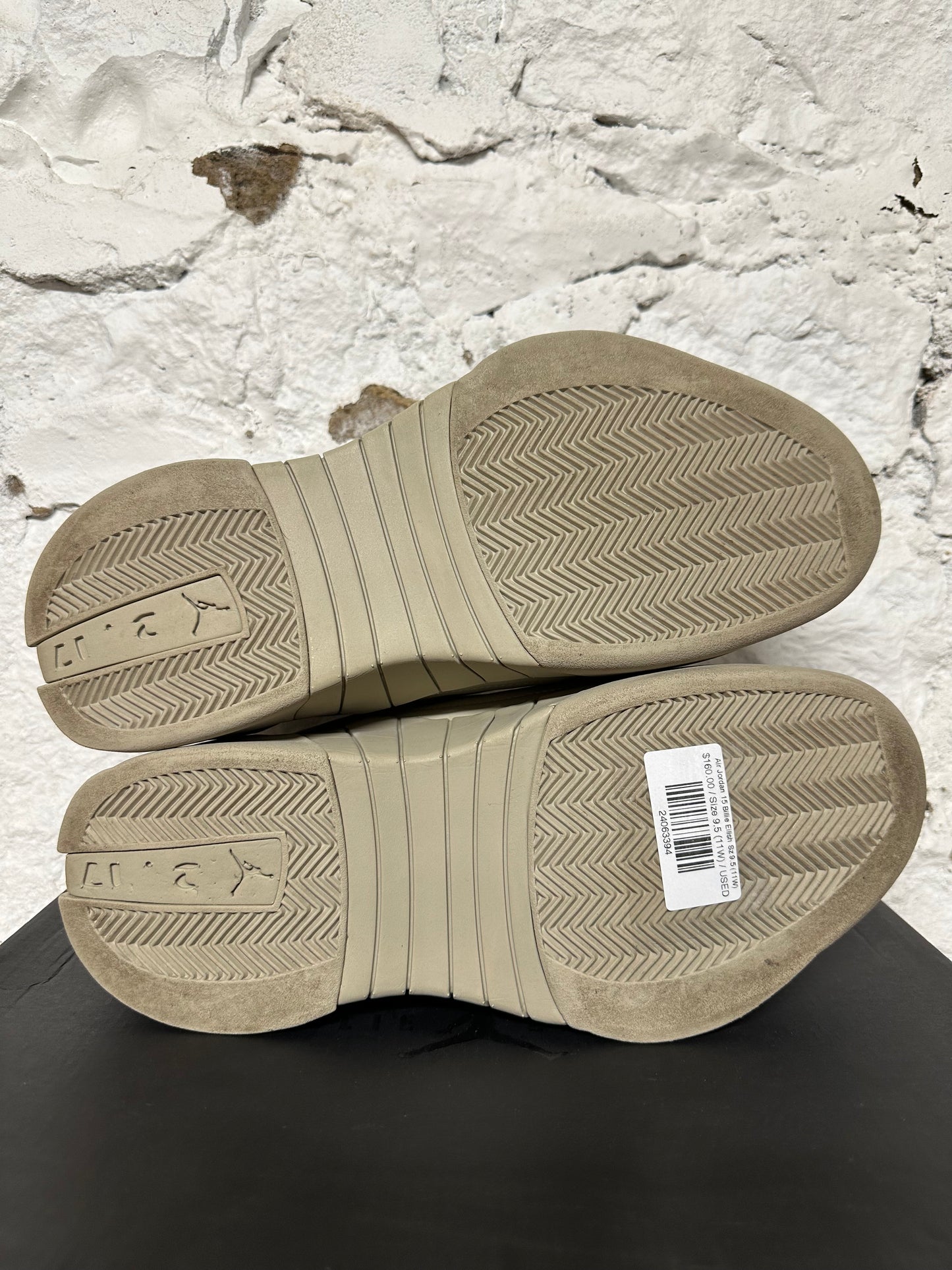 Air Jordan 15 Billie Eilish Sz 9.5 (11W)