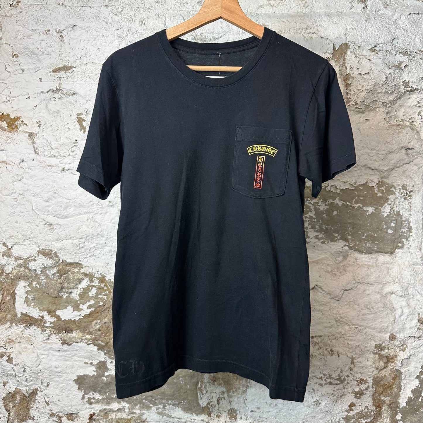 Chrome Hearts Gradient T Logo Black T-Shirt Sz S
