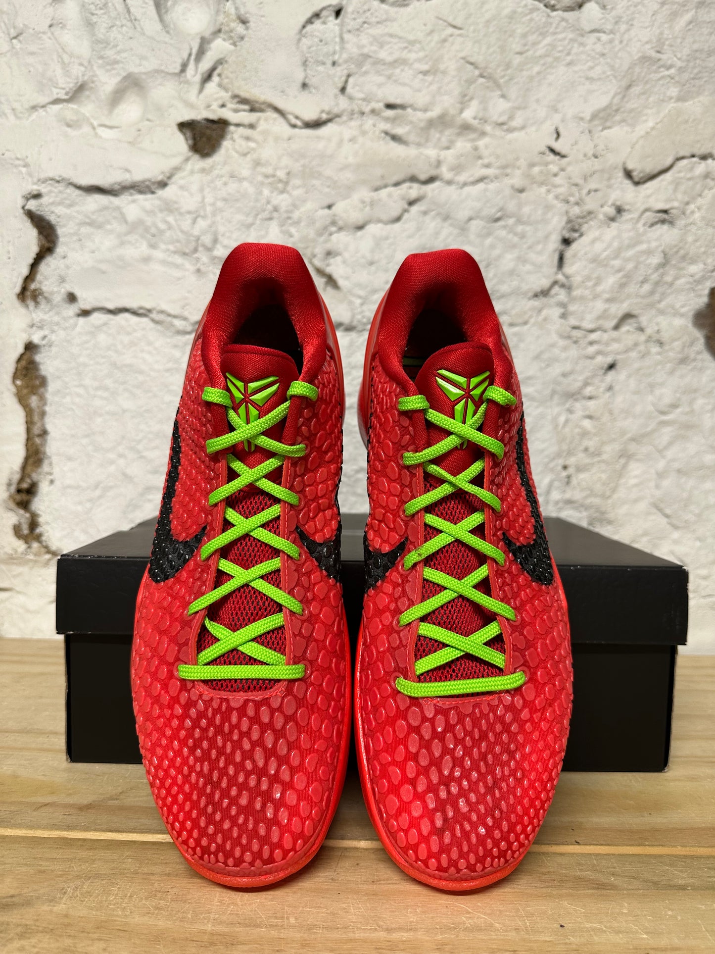 Nike Kobe 6 Protro Reverse Grinch Sz 8.5