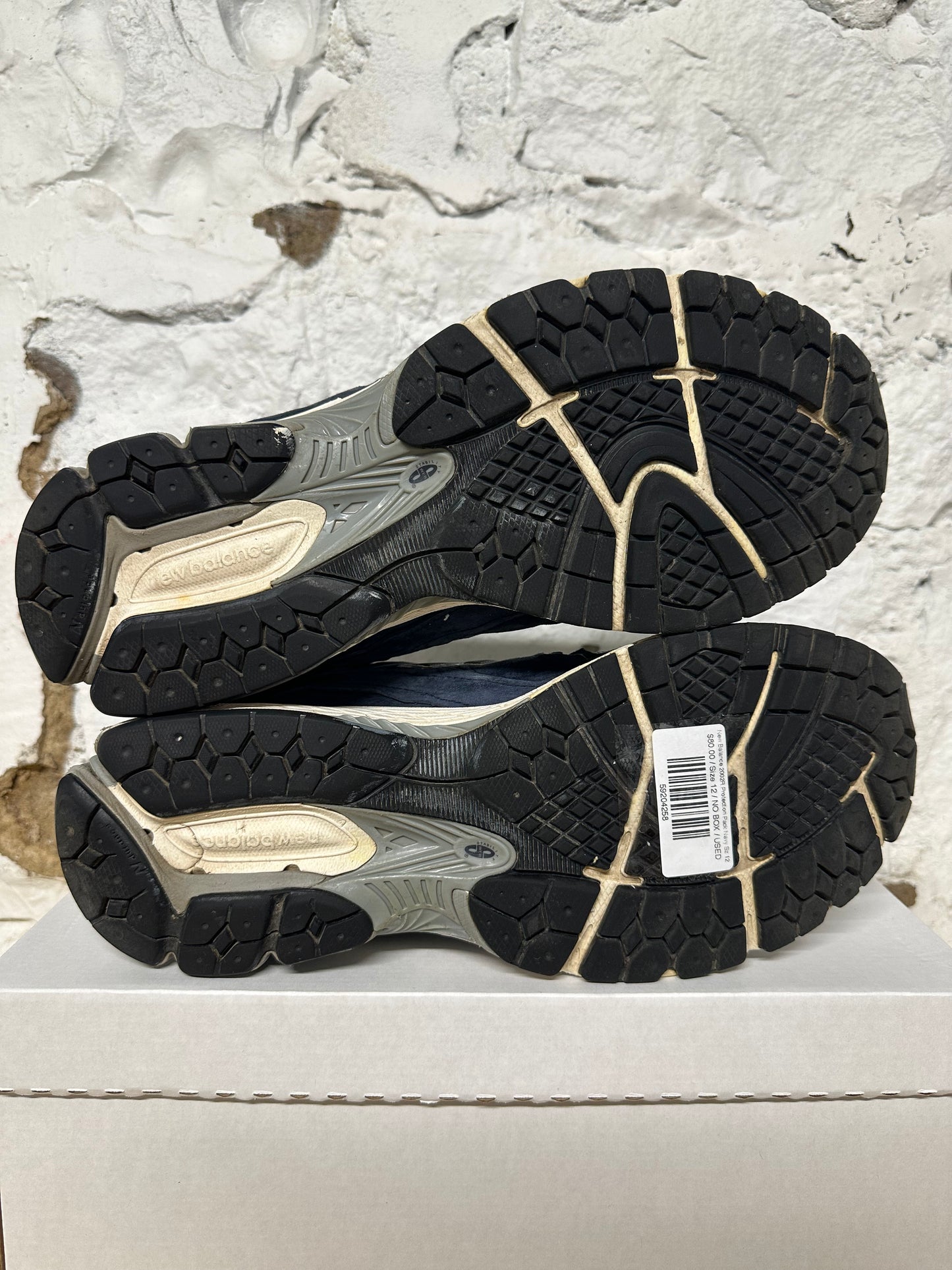 New Balance 2002R Protection Pack Navy Sz 12