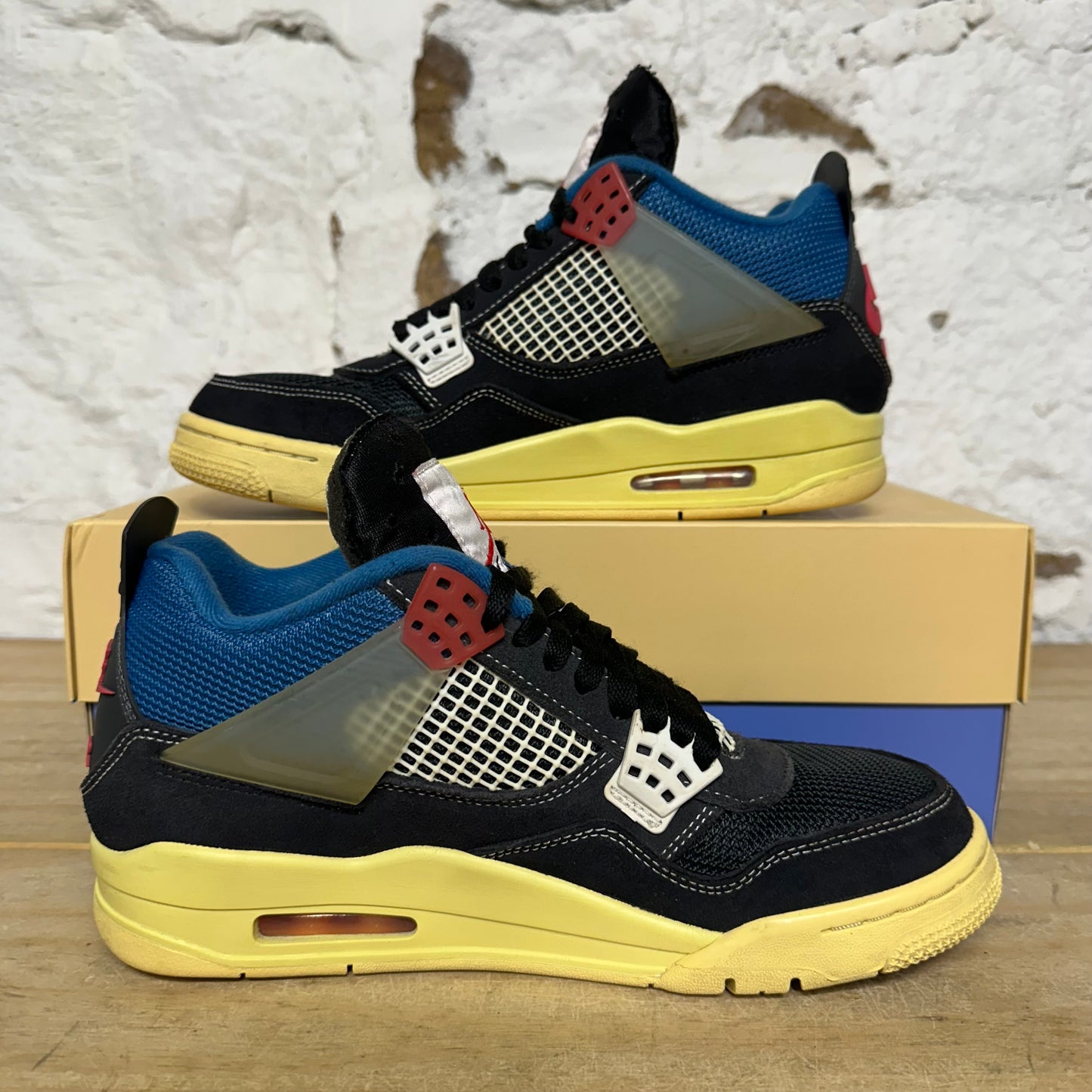 Air Jordan 4 Union Off Noir Sz 8