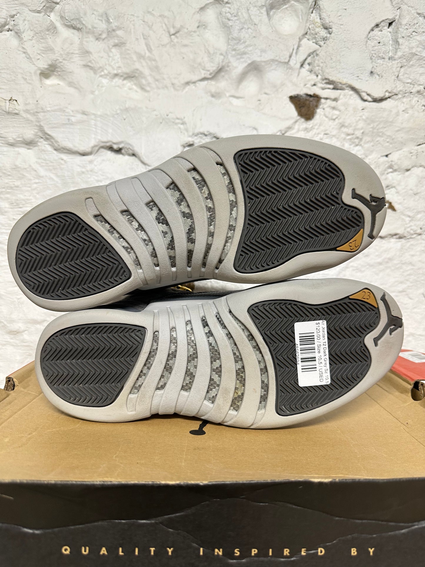 Air Jordan 12 Dark Grey Sz 10.5