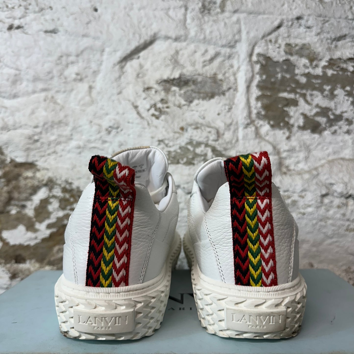 Lanvin Curbies 2 Low White Sneaker Sz 10 (43)