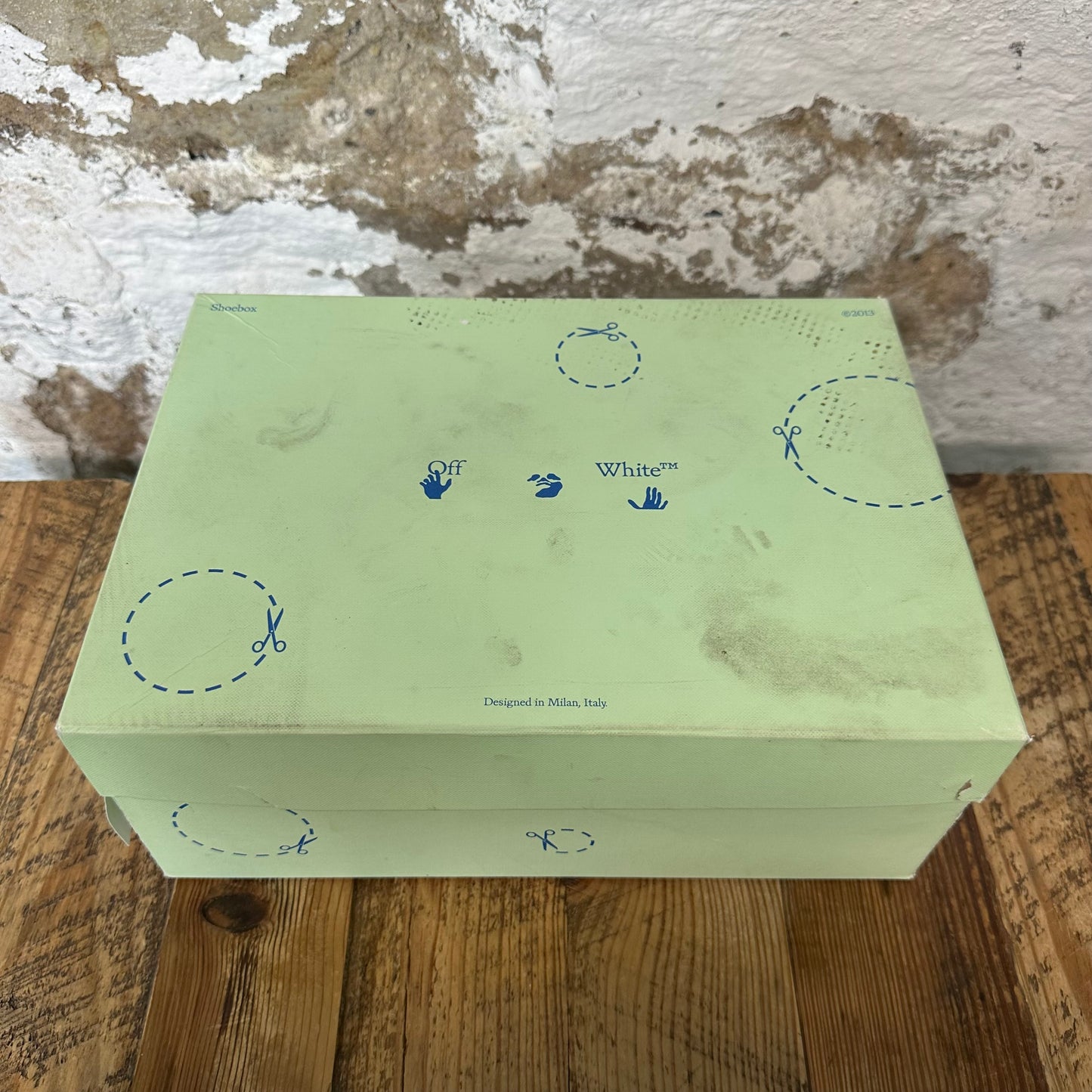 Off-White Cream Suede Vulc White Sneaker Sz 6.5 (39)