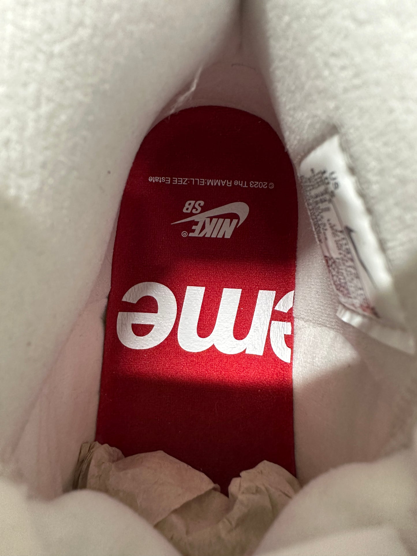 Nike SB Dunk High Supreme Rammellzee Sz 10.5 DS