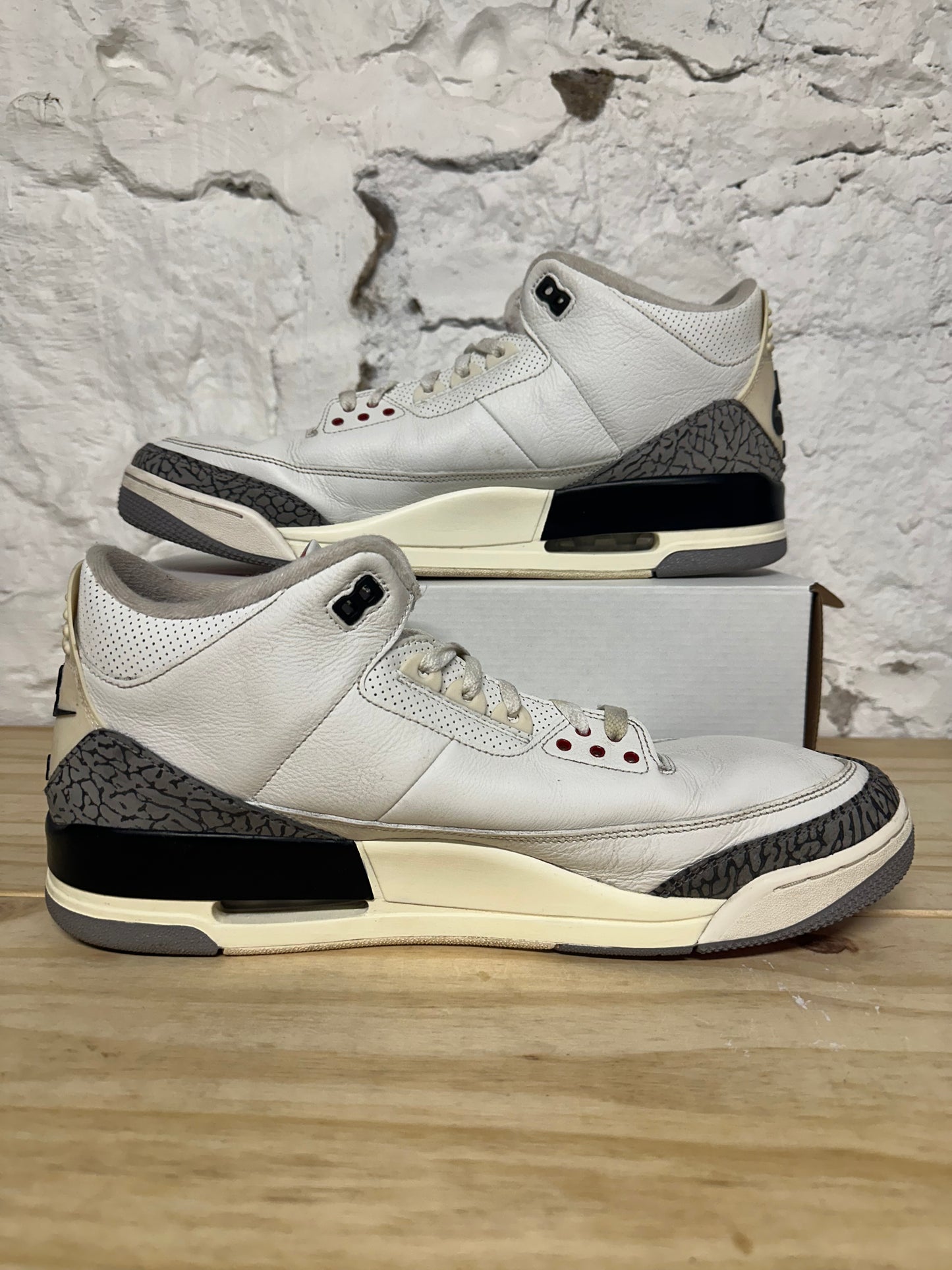 Air Jordan 3 White Cement Reimagined Sz 16