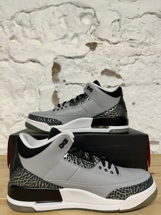 Air Jordan 3 Wolf Grey Sz 9 DS