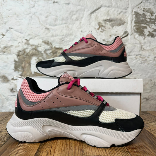 Dior B22 Rust Pink Black White Sneaker Sz 9 (42)