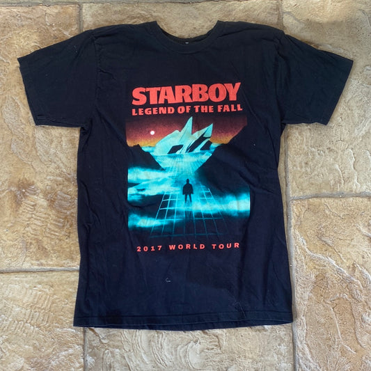 Starboy Legend of the Fall Weekend Black T-shirt Sz M