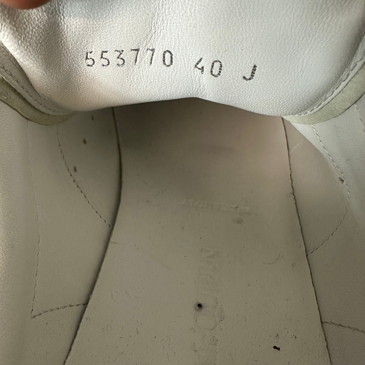 Alexander Mcqueen Brown Suede Tab White Sneaker Sz 7 (40)