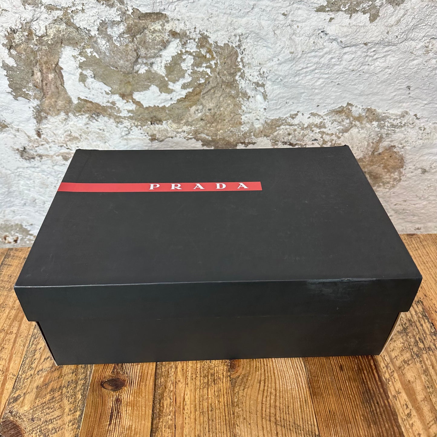 Prada Americas Cup Rosso Rubber Sneaker Sz 7 (40) DS