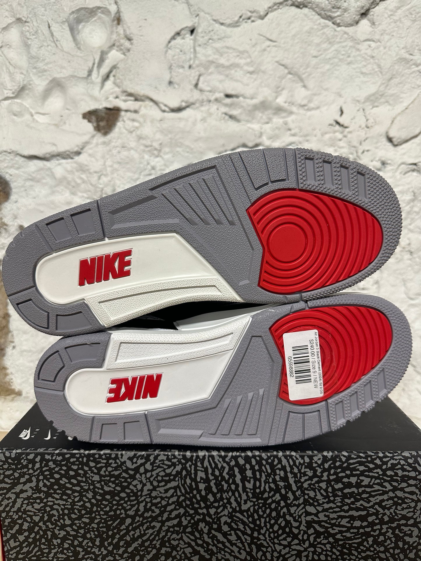 Air Jordan 3 Black Cement (2024) Sz 9 DS
