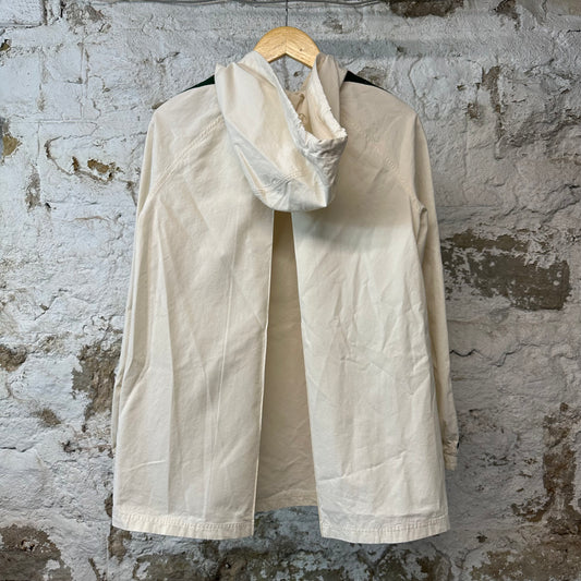 Gucci Red Green Stripe Windbreaker Jacket White Sz S (46)